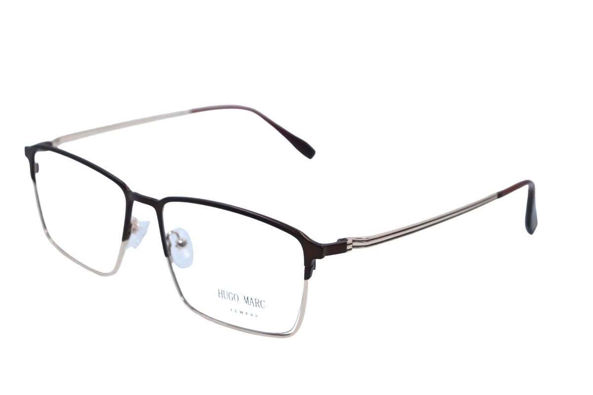 8838 Men Rectangle Eye Frames